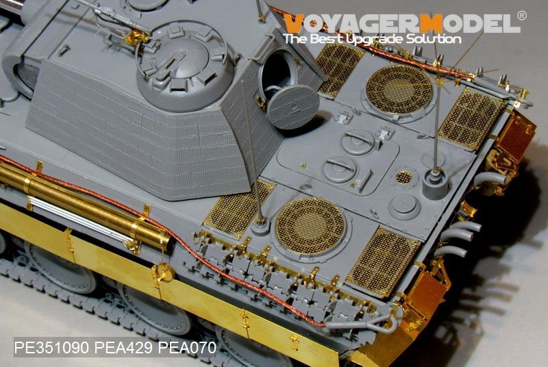 Voyager Model PE351090 WWII German Panther A Mid Version Basic for Dragon 1/35 – zdjęcie 7