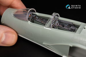 Quinta Studio QDS+48487 F-4C Phantom II 3D-Printed &amp;amp; coloured Interior on decal paper (Academy) (Small version) (with 3D-printed resin parts) 1/48 – immagine 10