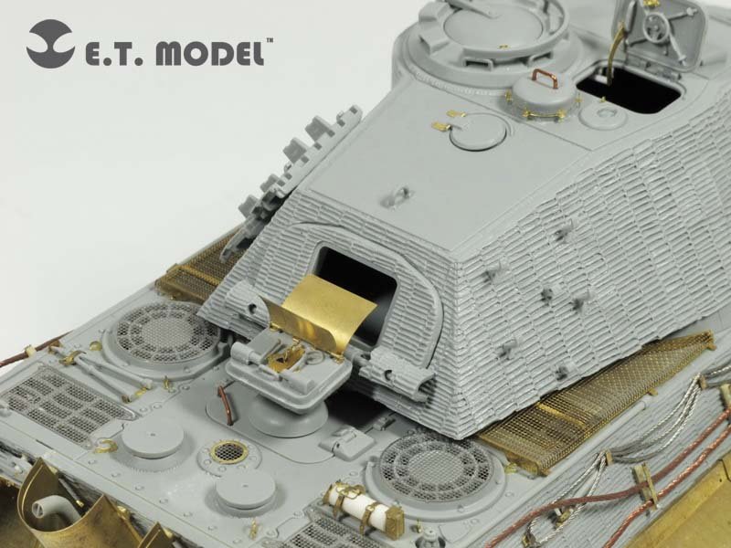 ET Model E35-033 WWII German KING TIGER (Tourelle Porsche) (Pour kit DRAGON) (1/35) – image 5