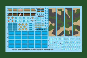 Hobby Boss 85511 Russian KrAZ-260B Tractor with 5P85TE TEL S-300PMU 1/35 – zdjęcie 14