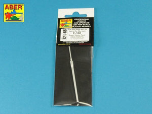 Aber 72L-68 128mm KwK 44 L/65 barrel for German E-100 Super Heavy Tank 1/72 – imagen 6