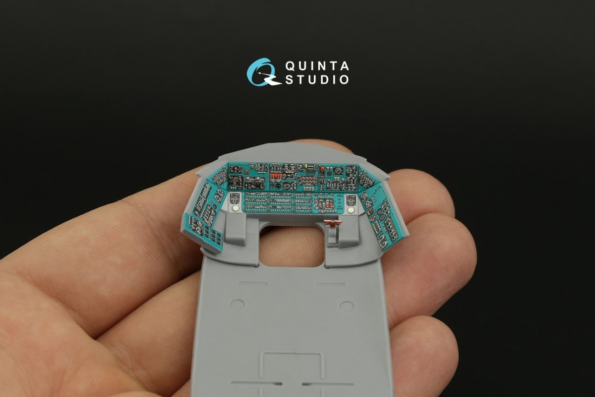 Quinta Studio QDS-48339 Mi-8MT 3D-Printed &amp;amp; coloured Interior on decal paper (Zvezda) (Small version) 1/48 – immagine 7
