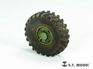 E.T. Model ER35-056 Russian URAL-4320 Truck Weighted Road Wheels For TRUMPETER 1/35 – Bild 3