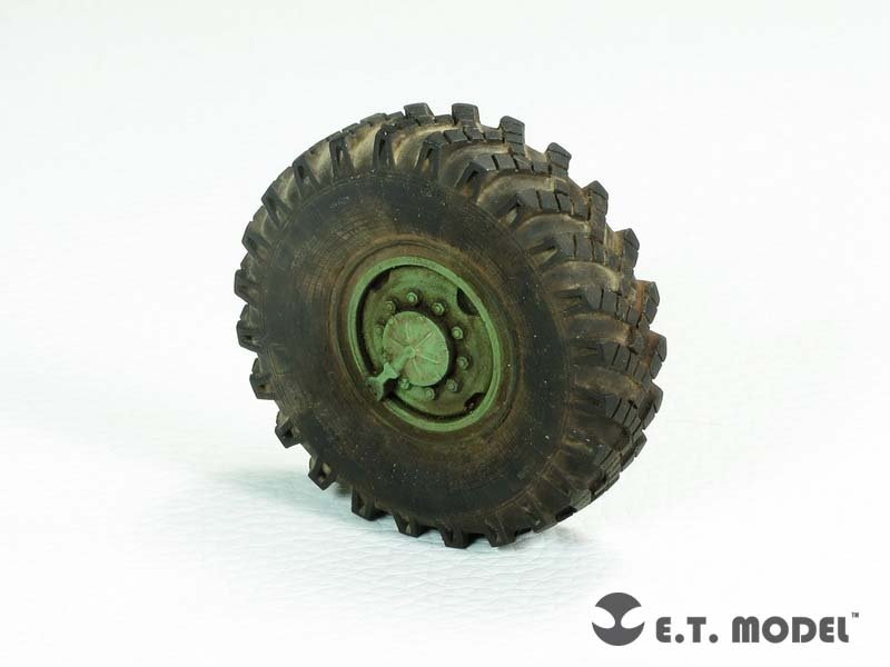 E.T. Model ER35-056 Russian URAL-4320 Truck Weighted Road Wheels For TRUMPETER 1/35 – Bild 3