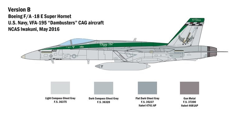 Italeri 2791 F/A-18 E SUPER HORNET 1/48 – imagen 3
