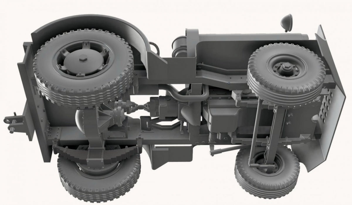 Thunder Model 32001 US Tug Clarktor-6 Mill-33 Tracteur d&amp;#39;aérodrome robuste 1/32 – image 7