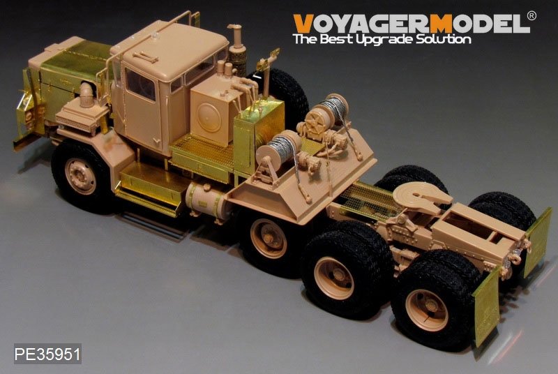 Voyager Model PE35951 Modern US Army M911 C-HET &amp;amp;M747 Heavy Equipment Semi-Trailer For MENG SS-013 1/35 – Bild 15