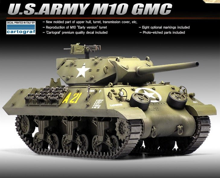 Academy 13288 U.S.ARMY M10 GM 1/35 – immagine 2