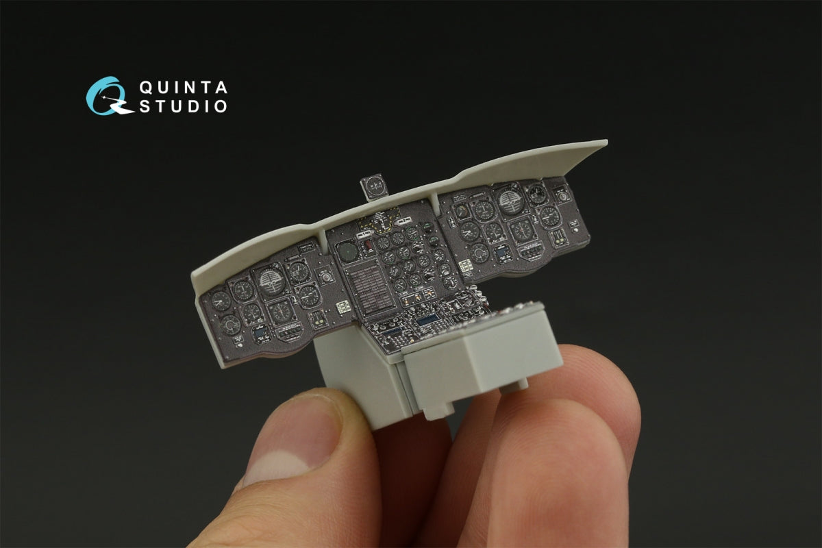 Quinta Studio QD35124 CH-47D 3D-Printed coloured Interior on decal paper (Trumpeter) 1/35 – Bild 4