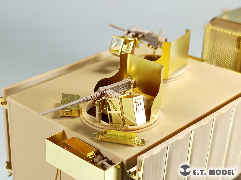 E.T. Model P35-266 Modern US ARMY M2HB Machine Gun Type.1 ( 3D Print ) 1/35 – Bild 6