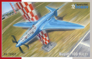 Special Hobby 72457 Bugatti 100 &amp;#39;French Racer Plane&amp;#39; 1/72