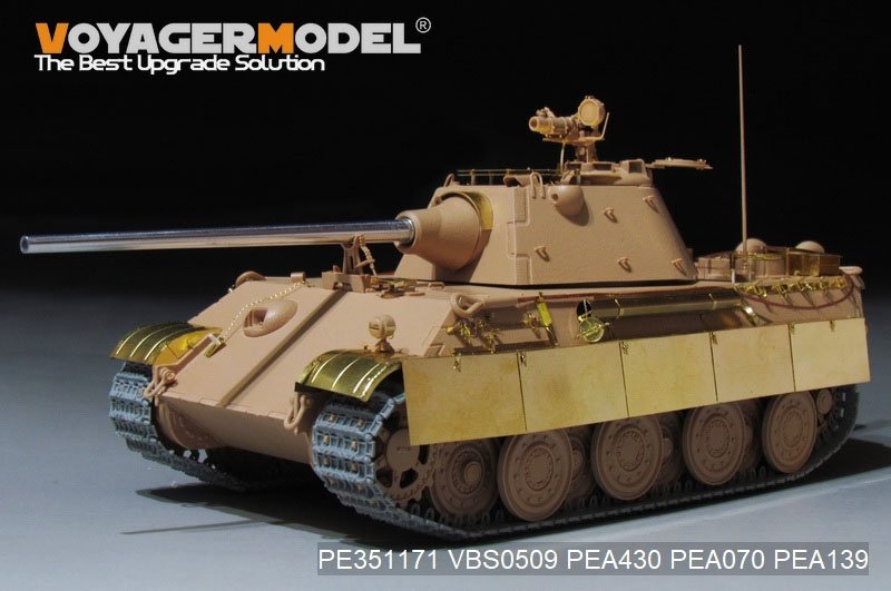 Voyager Model PE351171 WWII German Panther F Basic（For RFM 5045） 1/35 – immagine 3