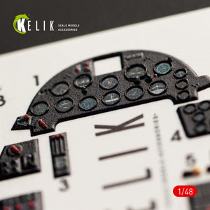 Décalcomanies 3D intérieures KELIK K48061 F4U-1A CORSAIR pour maquette Tamiya au 1/48 – image 3