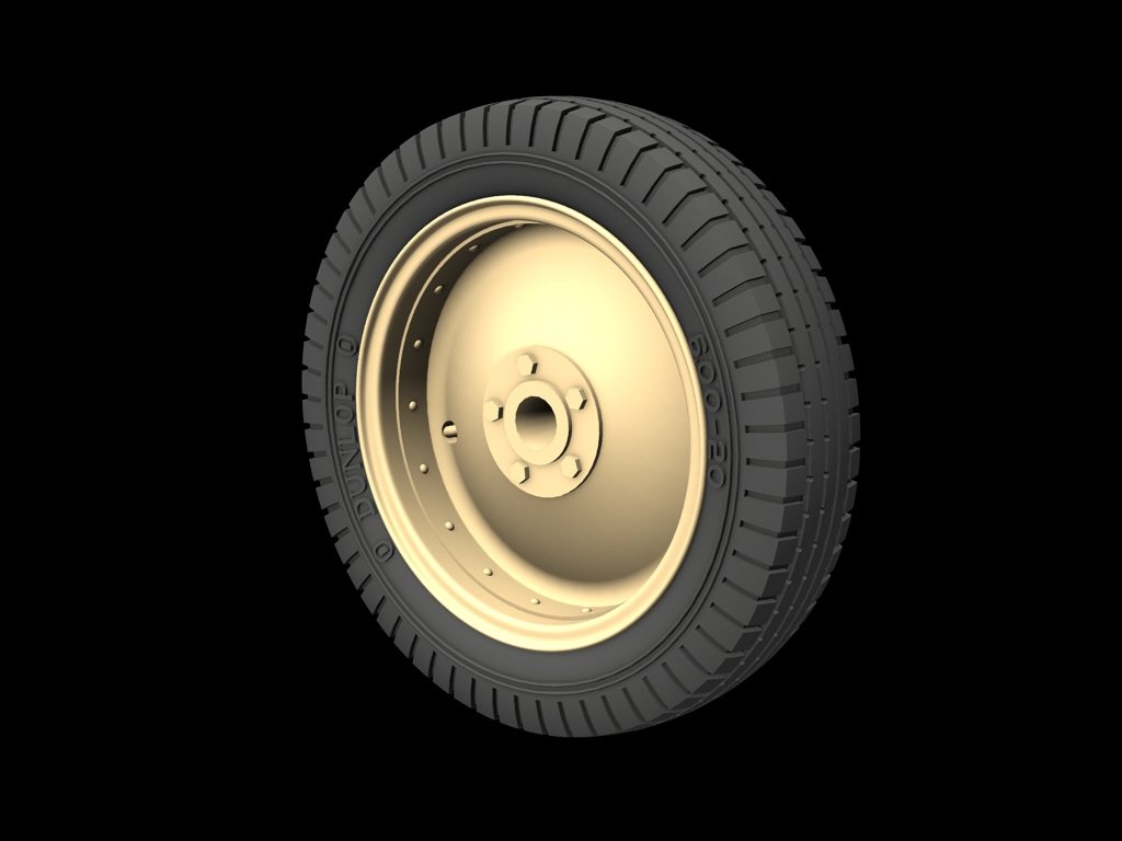 Panzer Art RE35-132 Drive wheels for Sd.Kfz 10 &amp;amp;250 (commercial pattern A) 1/35 – immagine 3