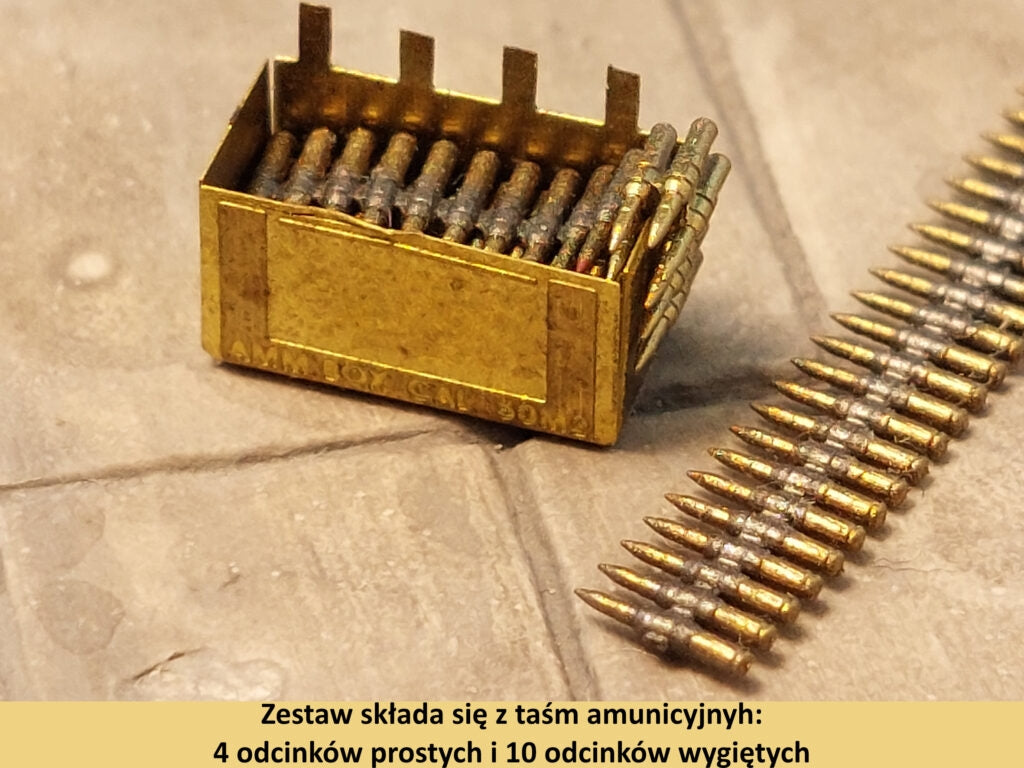 Point of no Return 3524055 Elastyczne taśmy amunicyjne 0,5 &amp;quot; / Flexible Ammunition Belts 1/35 – immagine 3