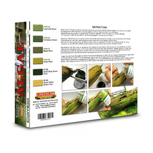 Lifecolor SPG07 Powder and Fixer set Algae 6x22ml – immagine 2