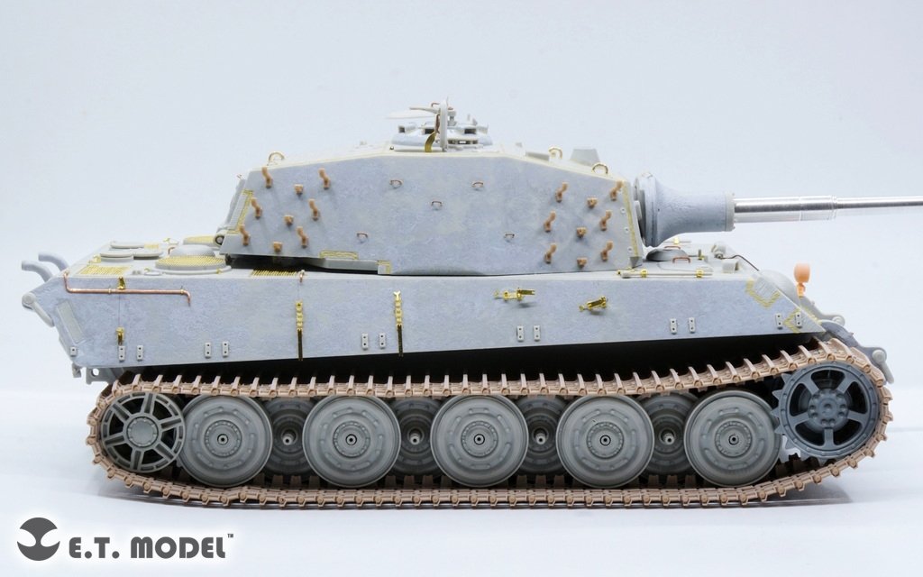 E.T. Model P35-069 WWII German KingTiger Single Workable Track (18 Teeth Late Type) ( 3D Printed ) 1/35 – imagen 11