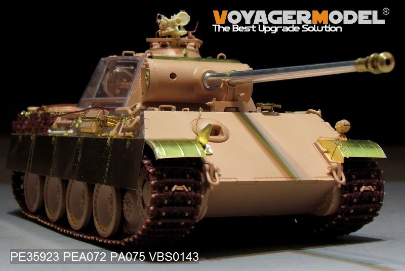 Maquette Voyager PE35923 Panther G allemand de la Seconde Guerre mondiale, version de base pour RMF 5016 au 1/35 – image 3
