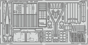 Eduard 32995 Tornado ECR undercarriage ITALERI 1/32 – Bild 2