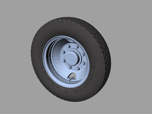 Panzer Art RE35-322 Mercedes LG 3000 road wheels (commercial pattern) 1/35 – Bild 2
