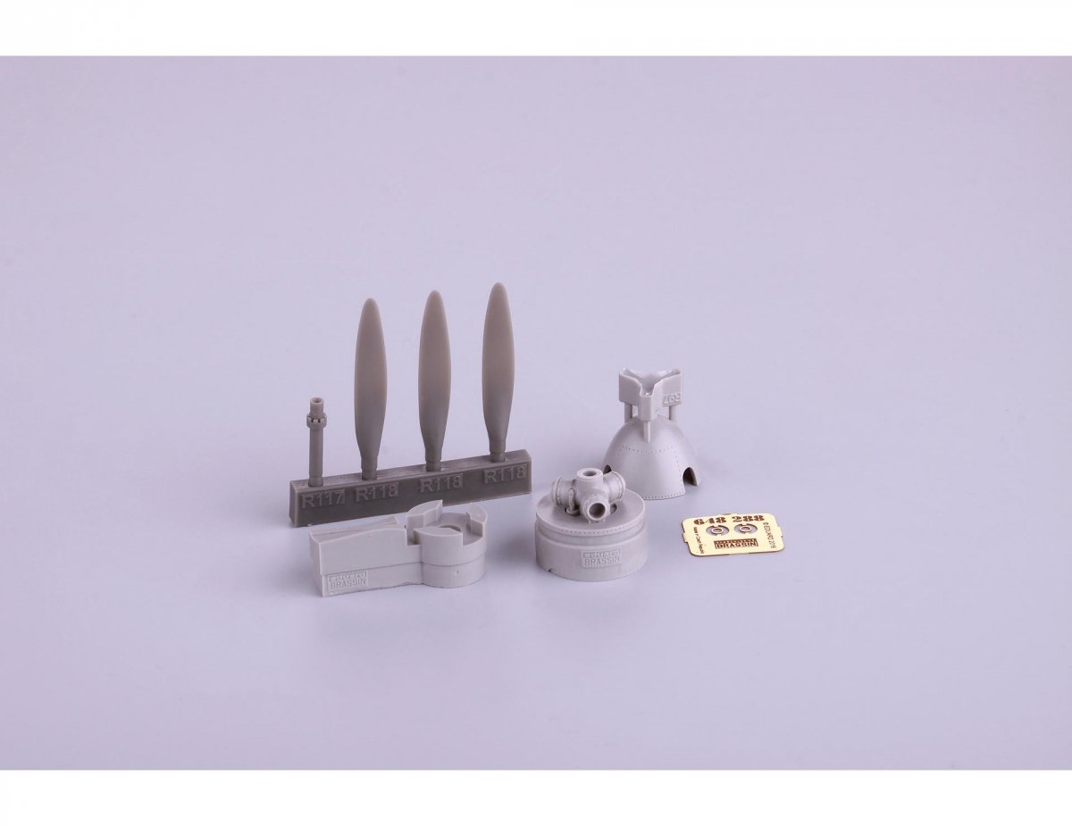 Eduard 648289 Bf 109F propeller EARLY EDUARD 1/48 – Bild 5