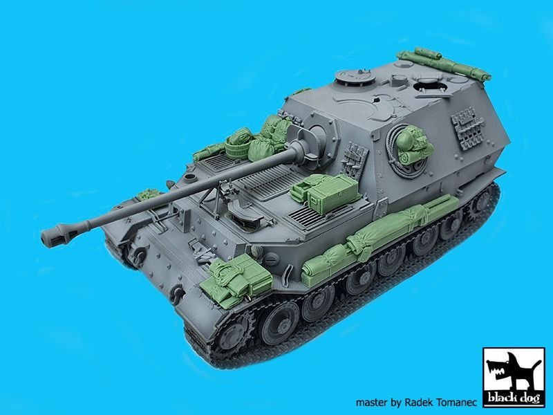 Black Dog T35227 German tank Elefant Sd.Kfz 184 accessories set 1/35 – zdjęcie 4