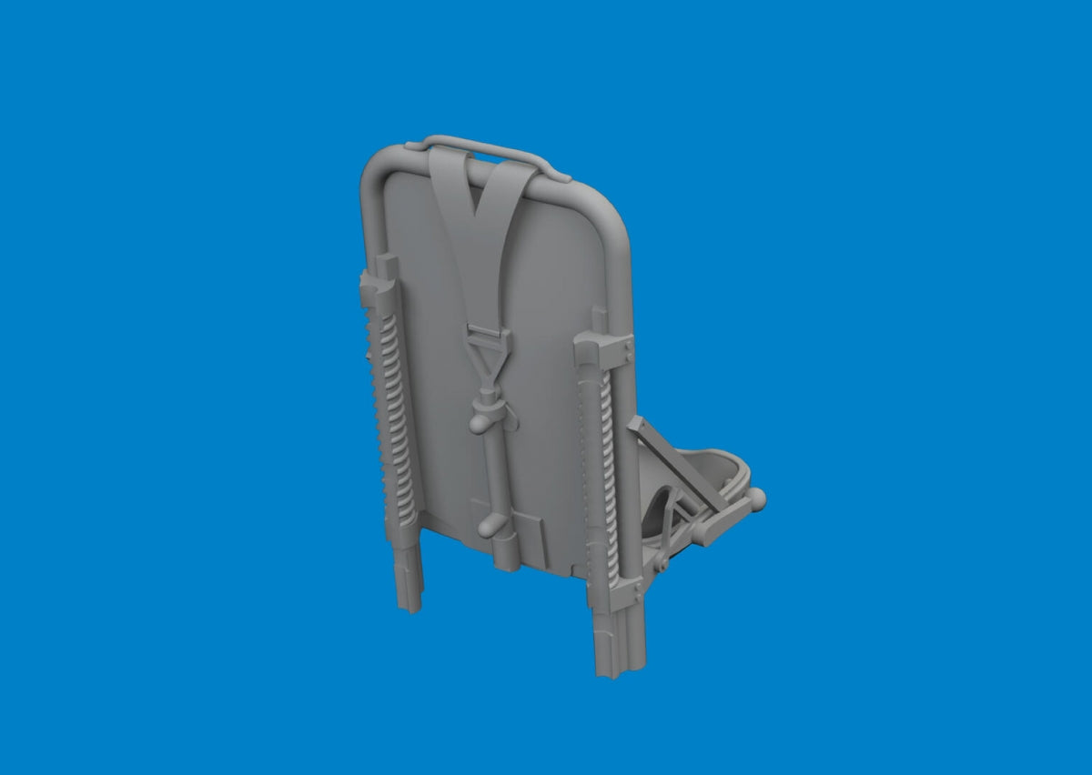 Eduard 6481041 P-51B/ C seat w/ integral belts Type 3 PRINT EDUARD 1/48 – immagine 2