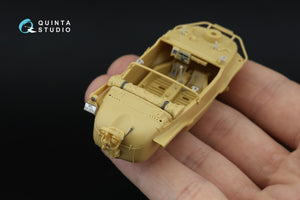 Quinta Studio QD+48553 Schwimmwagen type 166 3D-Printed &amp;amp; coloured Interior on decal paper (Tamiya) (with 3D-printed resin parts) 1/48 – zdjęcie 9