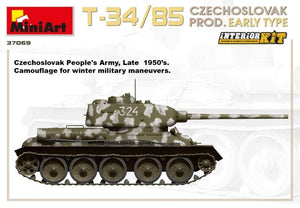 Miniart 37069 T-34/85 Czechoslovak Prod. Early Type 1/35 – image 6