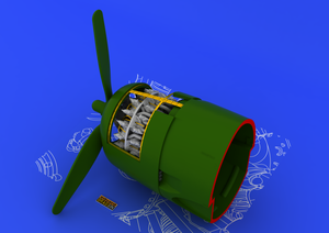 Eduard 648056 R-2800-10 engine 1/48 (Eduard) – image 2