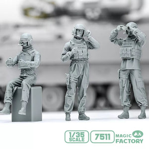 Magic Factory 7511 Modern U.S. Army Combat Vehicle Crew Set (2020s) 1/35 – zdjęcie 2