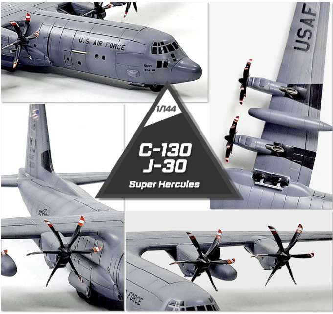 Academy 12631 C-130J-30 Hercules 1/144 – Bild 4