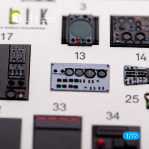 KELIK K72065 Handley Page Victor B Mk2 interior 3D decals for Airfix kit 1/72 – zdjęcie 6