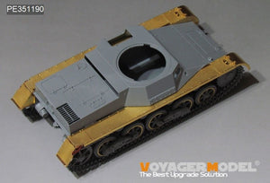 Ailes de char allemand Pz.Kpfw.I Ausf.B de la Seconde Guerre mondiale, modèle Voyager PE351190 (pour TAKOM 2145), échelle 1/35 – image 8
