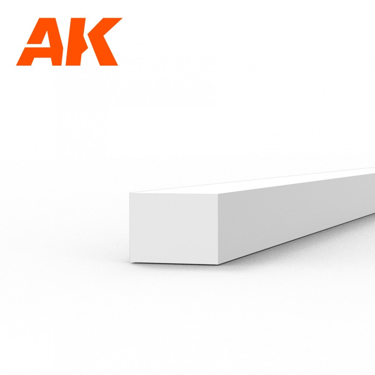 AK Interactive AK6525 STRIPS 1.50 X 2.00 X 350MM – STYRENE STRIP – (10 UNITS) – immagine 2