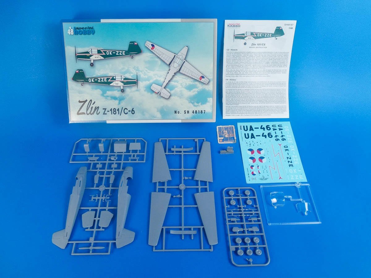 Special Hobby 48187 Zlin Z-181 / C-6 1/48 – immagine 2