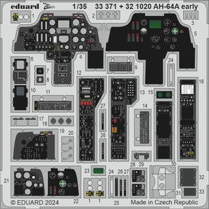 Eduard 33371 AH-64A early TRUMPETER 1/35