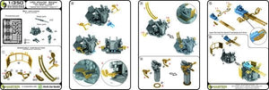 Master SM-350-092 USN 40 mm/56 Bofors twin mount ver.2 / with Mk-51 director - (resin, PE and turned parts) - (6pcs) 1/350 – Bild 7