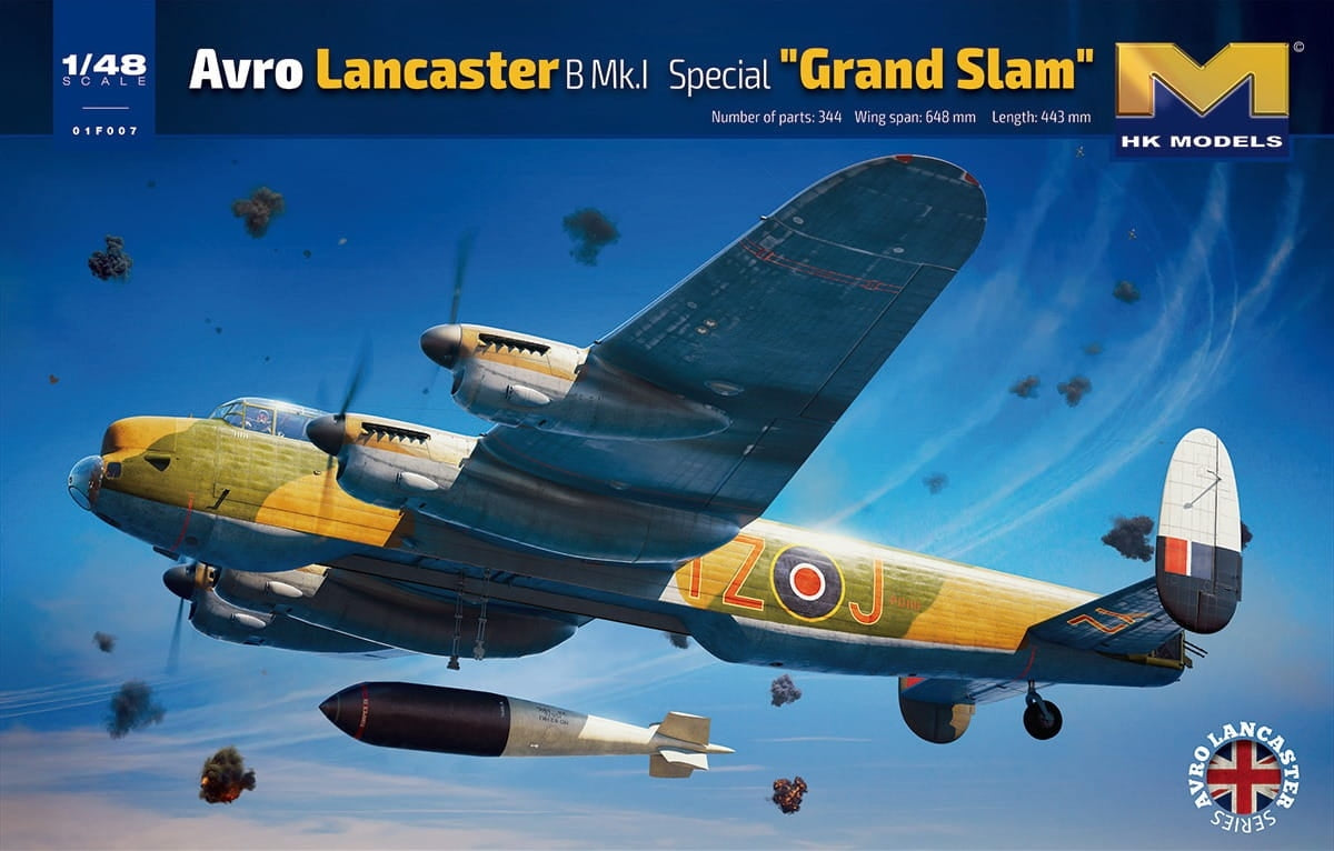 HK Models 01F007 Avro Lancaster B Mk.I Special Grand Slam 1/48 – image 2