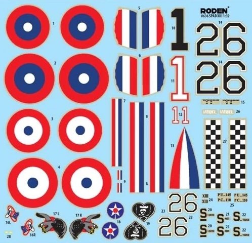 Roden 636 SPAD XIIIc1 1/32 – immagine 2
