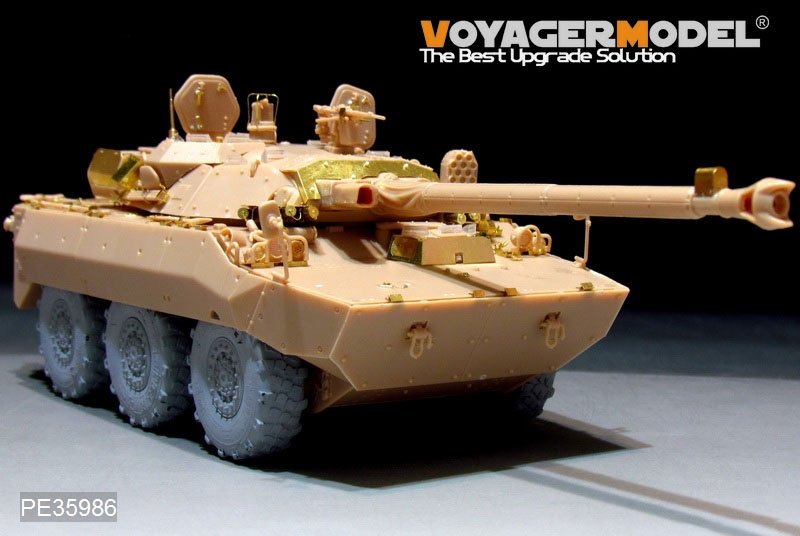 Voyager Model PE35986 Modern French AMX-10RCR Tank Destroyer Basic For TigerModel 4602 1/35 – immagine 2