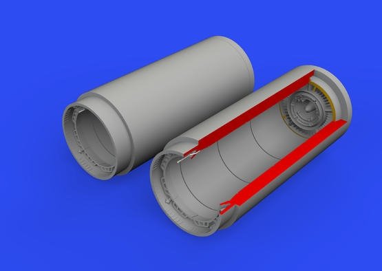 Eduard 648590 MiG-19 exhaust nozzles EDUARD/TRUMPETER 1/48