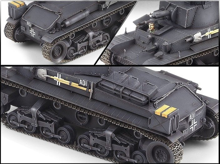 Academy 13280 German Light Tank Pz.Kpfw. 35(t) 1/35 – immagine 4