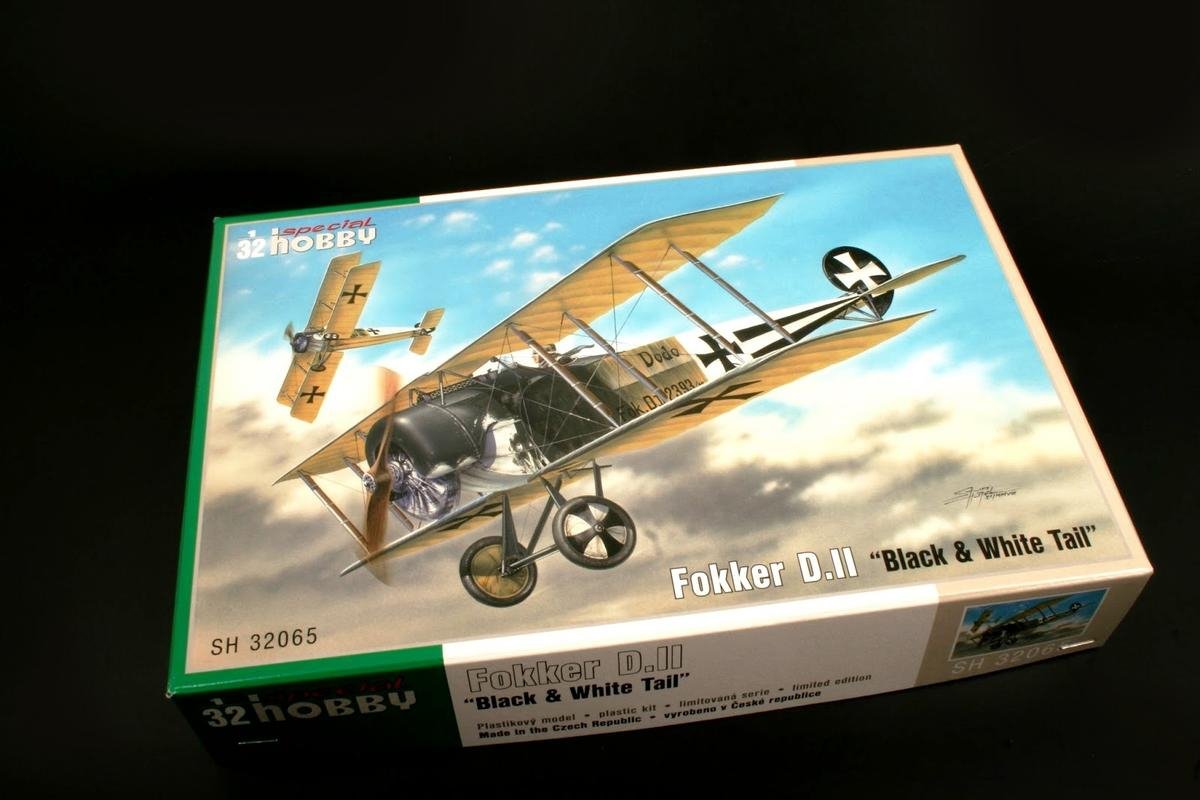 Special Hobby 32065 Fokker D. II Black &amp;amp; White Tail 1/32 – zdjęcie 2