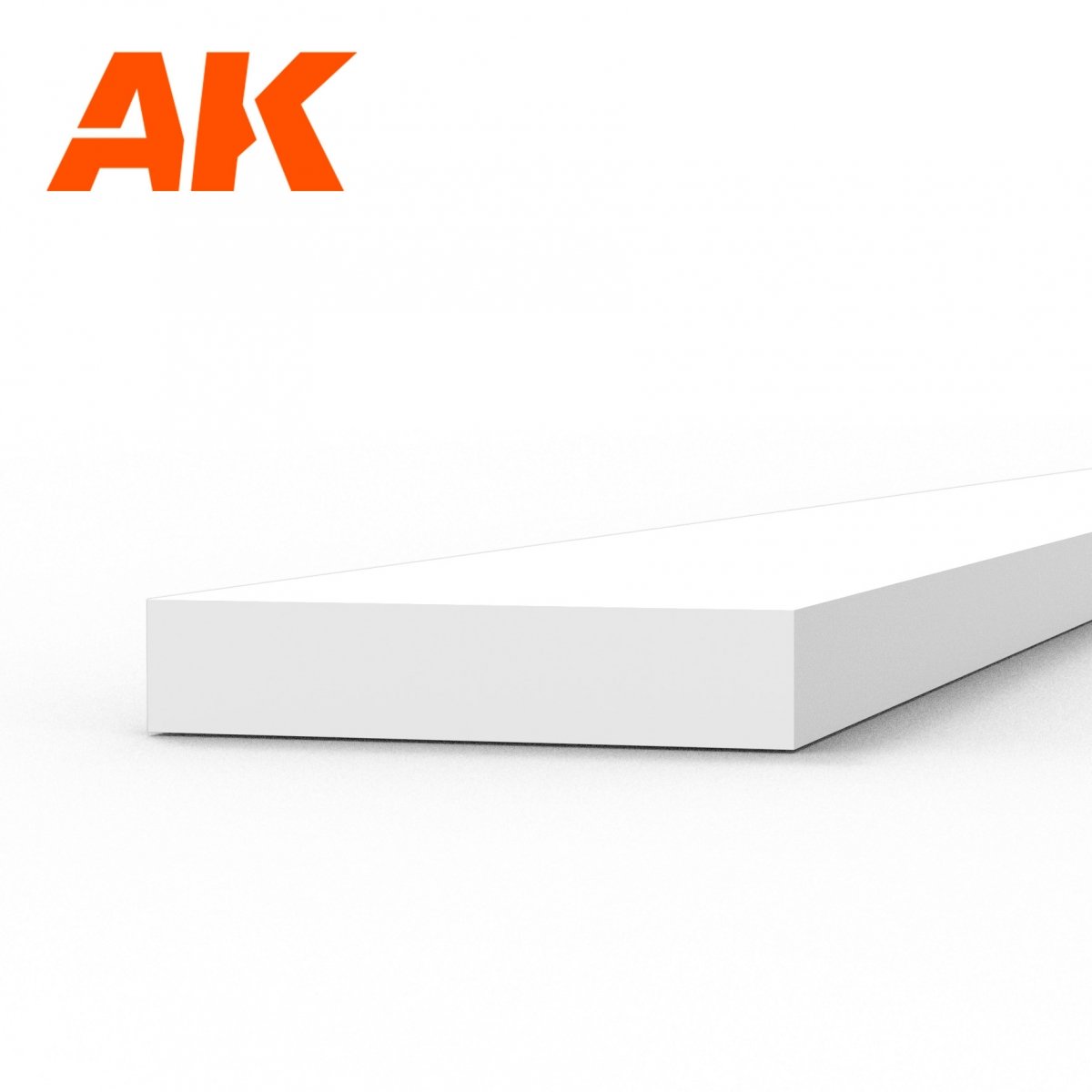 AK Interactive AK6523 STRIPS 1.00 X 5.00 X 350MM – STYRENE STRIP – (10 UNITS) – imagen 2