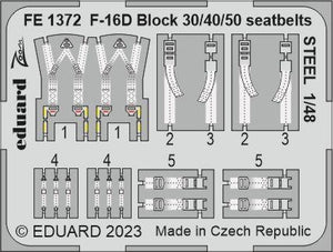 Eduard BIG49385 F-16D Block 40 Kinetic Model 1/48 – immagine 6