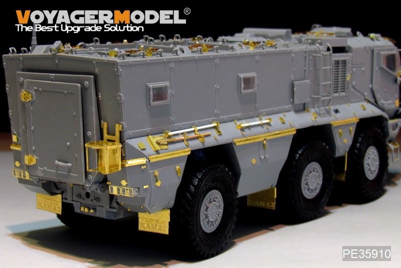 Maquette Voyager PE35910 KamAZ-63968 Typhoon-K russe moderne de base pour TAKOM au 1/35 – image 7