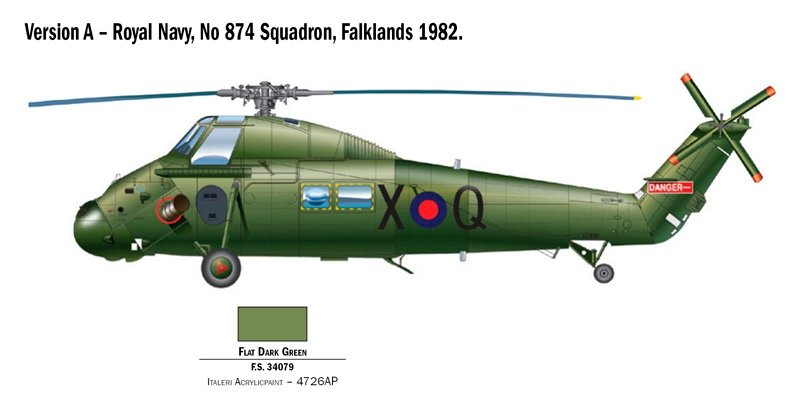 Italeri 2720 Wessex UH.5 1/48 – Bild 4