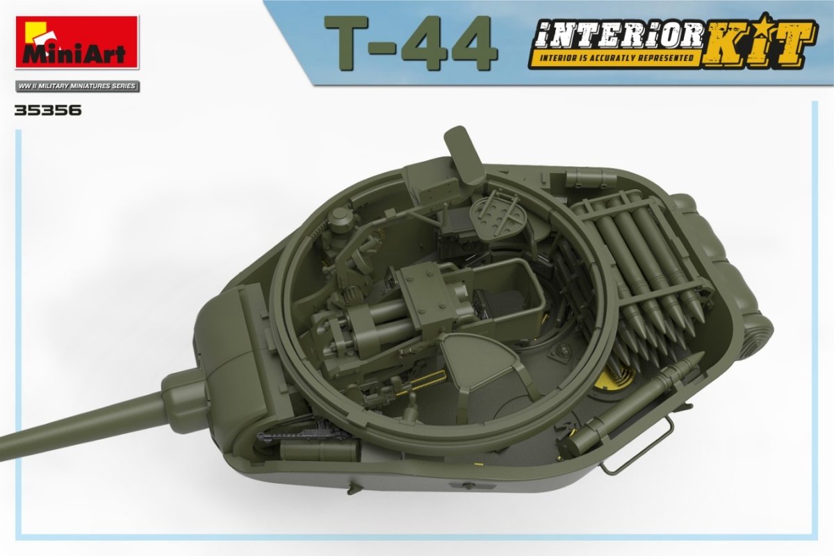 MiniArt 35356 T-44 INTERIOR KIT 1/35 – imagen 9