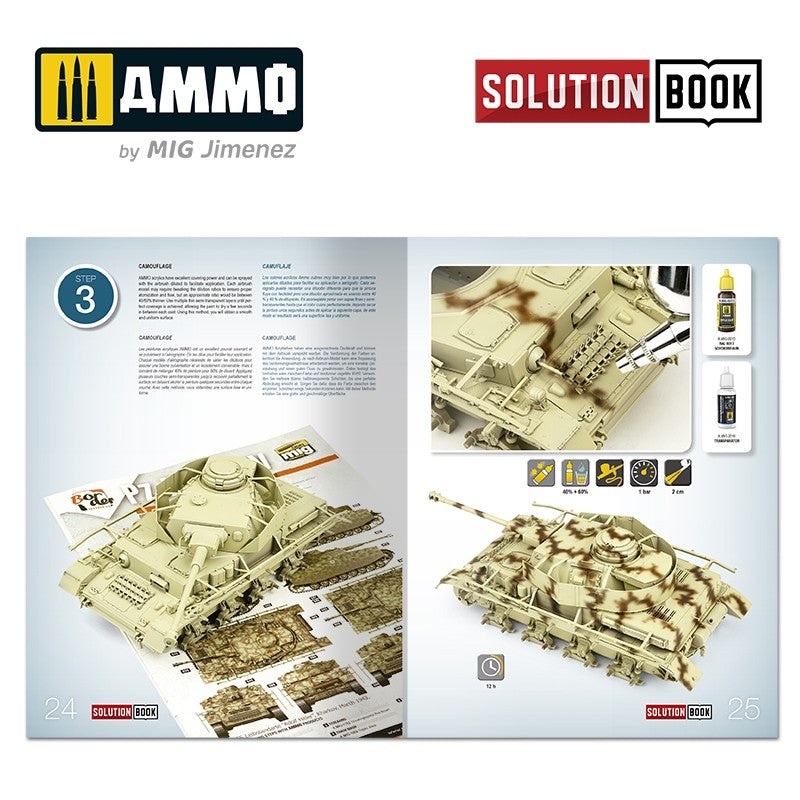 Ammo of Mig 6527 How to Paint WWII German Mid-War Vehicles SOLUTION BOOK 21 (Multilingual Book) – Bild 8